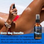 Magnesium Spray for Sleep - 100% Pure Magnesium Oil Spray for Body, Skin, Anxiety, Muscle Relaxation, Soothes Joints and Aching Muscles, Easy to Absorb and Use, Ma-gnesium Foot Sprays，60ml - Image 8