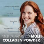 Multi Collagen Powder 500g - Unflavoured - Type 1 2 3 and 5 - Hydrolysed Collagen Peptides Powder - Bovine & Marine Collagen Supplement for Women & Men for Skin, Joints, Bones, Hair, Nails - Image 3