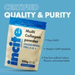 Multi Collagen Powder 500g - Unflavoured - Type 1 2 3 and 5 - Hydrolysed Collagen Peptides Powder - Bovine & Marine Collagen Supplement for Women & Men for Skin, Joints, Bones, Hair, Nails - Image 5