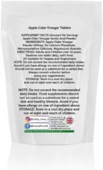 Apple Cider Vinegar Pectin 500mg Health Food Supplement Vitamins 7 Tablets Pills - Image 3