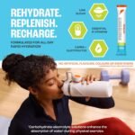 Hydration Booster by Gatorade Carbohydrate-Electrolyte Sachets - Hydration Powder Drink Mix with Carbohydrates, Electrolytes and B Vitamins (12 Servings (Pack of 1), Lemon Lime) - Image 4