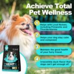 Calming Chews for Dogs(Chicken 60PCS),100% Natural Ingredients Dogs Calming Treats,Helps Dog Anxiety & Stress Relief, Separation and Barking,for All Breeds & Sizes 4.7oz(132g) - Image 3