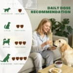 Itch Immunity Treats For Dogs, Itchy Dog Skin Relief Chews For Paw Licking Itchy Skin Coat Supplement, Itch Remedies Probiotic Immune Supplement for Dogs with Omega-3 Astragalus-30ct - Image 5