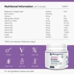Metagenics MegaMag Fem Balance Magnesium Glycinate Powder - with Vitamin B6, Calcium and Vitamin C - Female Health & Hormone Regulation - Citrus Orange, 30 Servings - Image 3