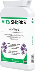 VitaNight | 60 Vegan Capsules: Calming Night time Blend to Wind Down Before Going to Sleep in Bed [Soothing Restful Formula] - Image 5