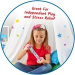 Learning Resources Sensory Fidget Tubes, Toys for Autism, ADHD, Stress & Anxiety Relief, Calming Occupational Therapy Play Bottles for Kids & Adults, Boys & Girls, Age 36 months+, Set of 4 - Image 4