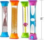 Learning Resources Sensory Fidget Tubes, Toys for Autism, ADHD, Stress & Anxiety Relief, Calming Occupational Therapy Play Bottles for Kids & Adults, Boys & Girls, Age 36 months+, Set of 4 - Image 6