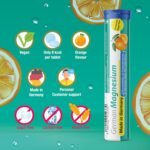 Magnesium 200 mg - 2 x 20 effervescent Tablets - Orange Flavor - T&D Pharma German Magnesium - Made in Germany - Image 4