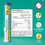 Magnesium 200 mg - 2 x 20 effervescent Tablets - Orange Flavor - T&D Pharma German Magnesium - Made in Germany - Image 5