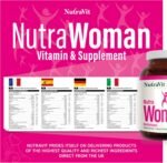 NUTRAWOMAN - Womens Multivitamins | Womens Vitamins - 30 Tablets - 27 Vitamins & Minerals - Daily Multivitamin for Energy & Health - with Probiotics, Biotin, Folic Acid & Methyl B12 - NutraVit - Image 7