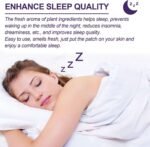 48Pcs Sleep Patches for Adults & Kids, Natural Sleep Support Patches for Deep Sleep, Improve sleep Quality & Fall Asleep Quickly, Sleep Aid Stickers for Men & Women, Skin Friendly - Image 4
