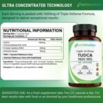 Tudca Supplement 1600mg | 99.2% Pure 1400mg TUDCA, 100mg Artichoke Extract & 100mg NAC | 60 High Potency Capsules | Tauroursodeoxycholic Acid - Bile Salt for Liver Support & Digestion | Lab Tested - Image 5