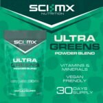 SCI-MX - Ultra Greens Power Blend • Suitable for Vegans & Vegetarians • Support Digestion • Energy • Bloating • Apple, Spinach, Broccoli, Spirulina, Barley Grass, Kale + More • 300g - Image 4