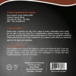 Organic Clove Capsules 500mg - High Strength Clove Supplement - 60 Vegan Capsules (2 Months Supply) - No fillers or Binders. - Image 5