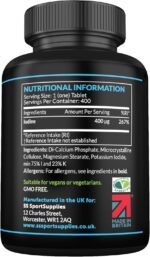 Iodine Supplement 400mcg (Over 1 Year Supply) - 400 Vegan Tablets - High Strength Natural Source of Iodine from Potassium Iodide - UK Made - Image 3