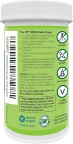 NATURELO Probiotic - Ultra Strength - 50 Billion CFU - 11 Lacto & Bifido Strains - One Daily - Gut-Friendly Bacteria - No Refrigeration Needed - 60 Vegan Capsules | 2 Month Supply - Image 3