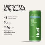 Huel Daily Greens Sparkling Drink, 12 x 330ml Cans, Blueberry, Lemon & Thyme Flavour, with Ashwagandha Root & Green Tea Extract, 41 Vitamins & Minerals, 3g Fibre, Only 25 Calories, Vegan - Image 4