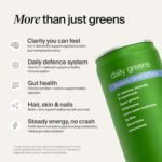 Huel Daily Greens Sparkling Drink, 12 x 330ml Cans, Blueberry, Lemon & Thyme Flavour, with Ashwagandha Root & Green Tea Extract, 41 Vitamins & Minerals, 3g Fibre, Only 25 Calories, Vegan - Image 5