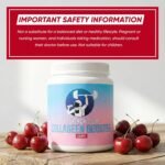 Sterrenstof Marine Collagen Powder for Women & Men - Hydrolyzed Collagen Peptides with Vitamin C, Hyaluronic Acid & Inulin - Cherry Flavour - Hair, Skin & Nail Support - 300g - 30 Servings - Image 7