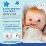 Lovebug Baby Probiotic Drops – 2 Billion CFU Multi-Strain Formula with Vitamin D (400 IU) - Tasteless & Sugar-Free Liquid Drops for Newborns, Babies and Infants (0-24 Months) - 30 Day Supply - Image 3