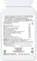 Woman's Wellness Perimenopause & Menopause Support Supplement 60 Capsules | Schizandra, Wild Yams, Red Clover | Made in the UK - Image 3