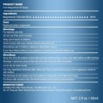Pure Magnesium Oil Spray for Feet & Body - Easy to Absorb, Magnesium Spray, 2 fl oz (60mL) in Glass Bottle - Image 3