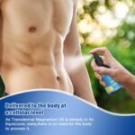 Pure Magnesium Oil Spray for Feet & Body - Easy to Absorb, Magnesium Spray, 2 fl oz (60mL) in Glass Bottle - Image 6