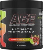 Applied Nutrition Bundle ABE Pre Workout 375g + 700ml Protein Shaker | All Black Everything Pre Workout Powder, Energy & Physical Performance with Creatine, Beta Alanine (Strawberry & Mojito) - Image 3