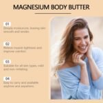 Magnesium Body Butter 120g - Soothes skin, aids sleep and relaxation, suitable for all skin types - Image 4