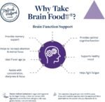 PATRICK HOLFORD Brain Food/Brain Supplement/for Brain Function Support / 8 Nutrients/B Vitamins, Phospholipids, TMG + / Naturally Sourced / 60 Capsules/Vegan/Women & Men - Image 3