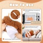 Highland Cow Stuffed Animals with Removable Microwave Heating Pad for Period Cramps Pain, Stress Relief, Lavender Scented Weighted Stuffed Animals Plush for Soothing & Relax, Highland Cow Gifts - Image 5