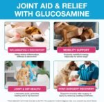 Joint Supplement for Dogs - Liquid Drops for Senior Dogs with Glucosamine, Natural & Organic Pain Relief for Dogs, Supports Hip & Joint Care, Reduces Inflammation & Stiffness | Beef Flavour (60ml) - Image 5