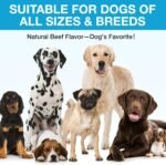 Joint Supplement for Dogs - Liquid Drops for Senior Dogs with Glucosamine, Natural & Organic Pain Relief for Dogs, Supports Hip & Joint Care, Reduces Inflammation & Stiffness | Beef Flavour (60ml) - Image 6