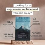 Form Peakblend - Vegan Meal Replacement Shacke - 34g of plant based protein per serving - Nutritionally complete | 26 vitamins & minerals | No artificial flavours, no artificial sweeteners (Banoffee) - Image 4