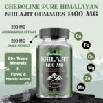 Shilajit Gummies 1400mg, Pure Himalayan Shilajit with Chaga and Ashwagandha, 85+ Trace Minerals, Rich in Fulvic Acid, for Energy & Immune, Sugar-Free, Vegan (60 Count (Pack of 1)) - Image 3