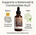 Black Walnut Wormwood Body Drops,Para/site Cleanse for Humans Drops with Wormwood,Black Walnut,Clove,Pumpkin Seed Oil & Oregano Oil,Rapid Gu/t Cleanse Health,Herbal Formula,Improve Energy - Image 3