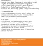 Turmeric & Ginger Gummies | Natural Orange Flavour | Chewable Supplement with Curcumin & Black Pepper for Joint & Digestive Support | 120 Gummies | UK Made - Image 4