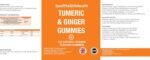 Turmeric & Ginger Gummies | Natural Orange Flavour | Chewable Supplement with Curcumin & Black Pepper for Joint & Digestive Support | 120 Gummies | UK Made - Image 5