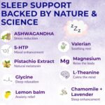Sleep Gummies | 5-HTP | Zzz Blend ™ Formula for a Restful Night’s Sleep| L-Theanine | Magnesium | Glycine | Chamomile | Lemon Balm | Chamomile | Valeria | Lavender - Image 4