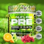 NXT Nutrition TNT Nuclear Pre Workout – Pre Work Out Energy Drink| L-Citrulline, Beta Alanine, Caffeine for Pump, Endurance & Focus - 40 Servings Mixed Candy, Vegan | Glitter | Fruit Pastilles - Image 3