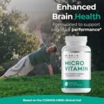 Dr Brad Daily Low Dose MultiVitamin & Mineral for Men & Women to Support Cognitive Performance & Memory + Hyaluronic Acid for Skin Health + TMG for Exercise (150 Count) - Image 4