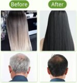 Long-Lasting Plant-Based Foam Hair Dye, Bubble Hair Dye Shampoo with Herbal Extracts, Quick-Acting Hairs Dyes Bubble Hairs Dyes, for Women & Men (Black) - Image 4