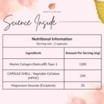 Marine Collagen 1200mg – Hydrolysed Collagen Peptides for Skin, Hair, Nails, Bones & Joints – Glow Support for Women & Men – Halal & Kosher, UK Made – 90 Capsules (1.5 Month Supply) - Image 3