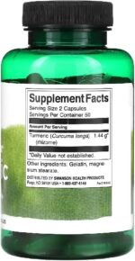 Swanson - Turmeric 720mg | Full-Spectrum Root Powder for Antioxidant & Joint Support | Traditional Botanical Formula - 100 Capsules - Image 3
