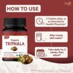 Triphala 120 Tablets | Amla, Haritaki & Bibhitaki | 1200mg per Serving | Organic and Natural | USDA Certified 120tab (1) - Image 3