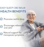 Healing Alternatives CBD Balm Sleep Easy, 50ml | Lavender & Orange Oils with 200mg Broad-Spectrum CBD | Relaxing CBD Balm with Natural Ingredients | Non-Greasy | Menopause Support - Image 4