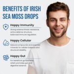 Liposomal Irish Sea Moss Drops 1550MG, with Burdock Root and Bladderwrack Extract, 4X Stronger Than Pills & Gel, Gut & Immune Balance, 60ml (Pack of 1) - Image 4