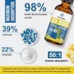 Liposomal Irish Sea Moss Drops 1550MG, with Burdock Root and Bladderwrack Extract, 4X Stronger Than Pills & Gel, Gut & Immune Balance, 60ml (Pack of 1) - Image 6