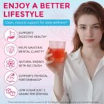 Yerba Mate Tea Instant Powder, Super Yerba Mate for Brain Fog & Gut Health, Super Calm Energy Drink Mix Packets, Stay Refreshed and Focused Throughout the Day - 30 Servings - Image 4