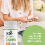 CBDfx 1500mg CBD High Strength Broad Spectrum Soft Gel CBD Capsules, 25mg CBD per Capsule, Organic, Gluten-Free, 60 Capsules in Total (30-60 Days) - Image 4